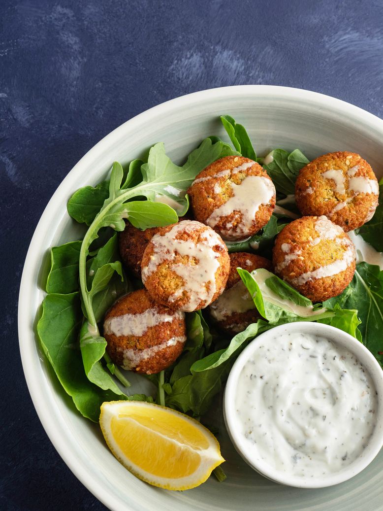 Falafel balls, Falafel, Fried falafel balls, Falafel with vegetable